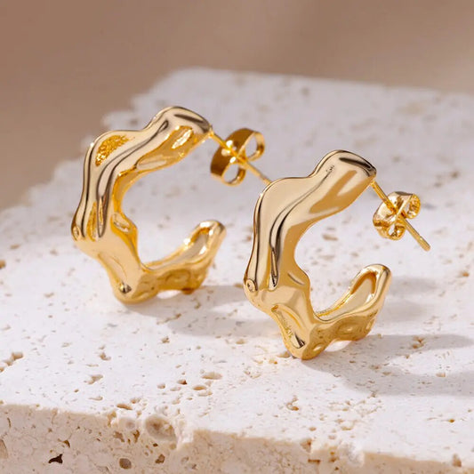 The C Shape Earrings